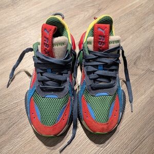 Puma Multicolor Kids Sneakers - Red, Green, Blue